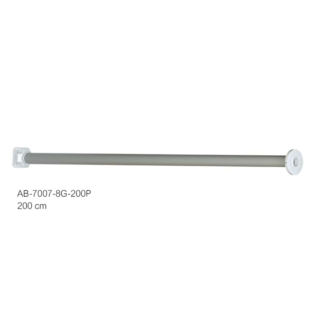 Altebox Acrobat 200cm, uPVC, Uzatma, Açık Gri