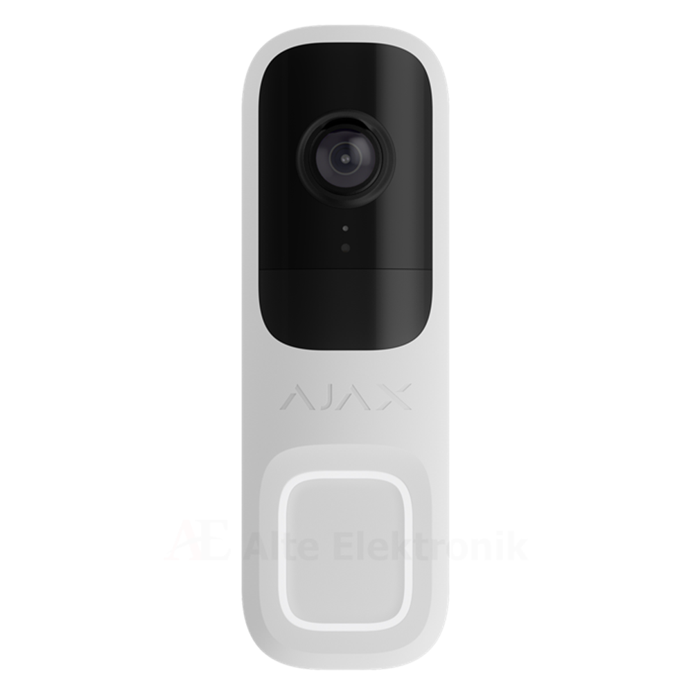 Ajax, Görüntülü Kapı Zili, BEYAZ - DoorBell