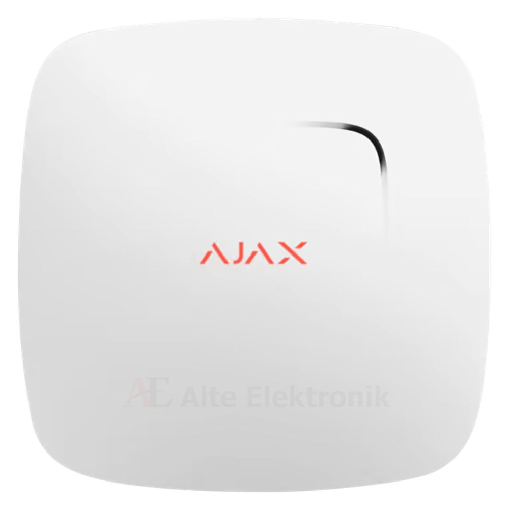 Ajax, Yangın Isı + Duman + Karbon Monoksit Dedektör, BEYAZ - FireProtect Plus Jeweller