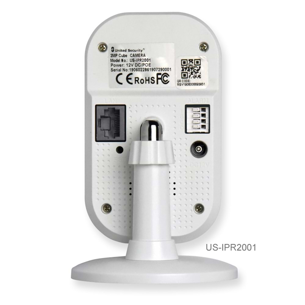 United Security, 2mp, Küp (Cube) Camera