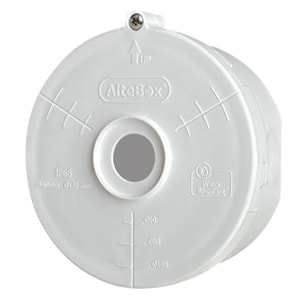 AlteBox-Click 120mm, Kanal Giriş, Beyaz Kamera Buatı