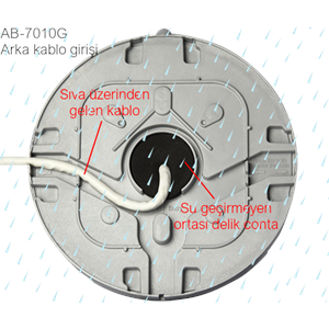 AlteBox-Mega, Kamera Buatı, 140mm (Gri)