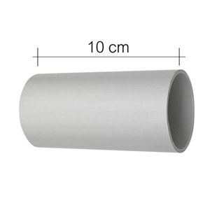 Boru 10 cm, uPVC, Ø50mm, 2.5mm et kalınlığı
