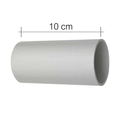 Boru 10 cm, uPVC, Ø50mm, 2.5mm et kalınlığı