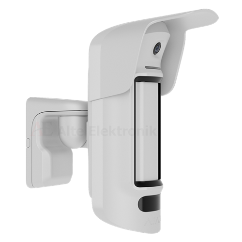 Ajax, Perde Hareket Dedektör, Kameralı, Çift Teknolojili, BEYAZ - CurtainCam Outdoor HighMount (PhOD) Jeweller