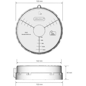 AlteBox-Mega, Kamera Buatı, 140mm (Gri)